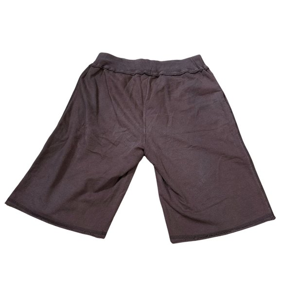 SOLD y2k brown sweat shorts with gold jewel crown arizona jean company size 4 - Picture 2 of 8